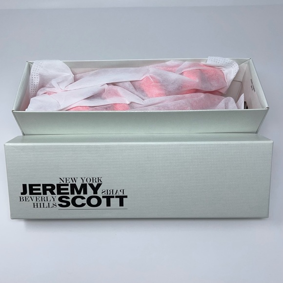 Melissa + Jeremy Scott Womens Tube Slingback Sandals Neon Orange Rubber 5-9 New - Picture 11 of 16